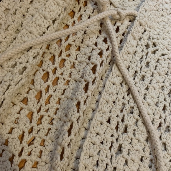 Free people Boho  crochet knit maxi vest - Picture 9 of 11